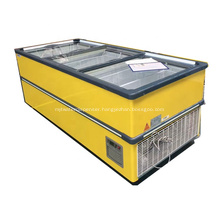 convenience store European large volume deep chest freezer